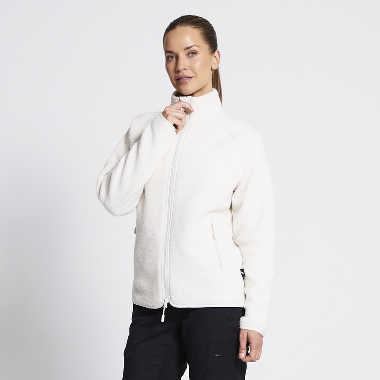 Pile jacket "Valla"  Ivory